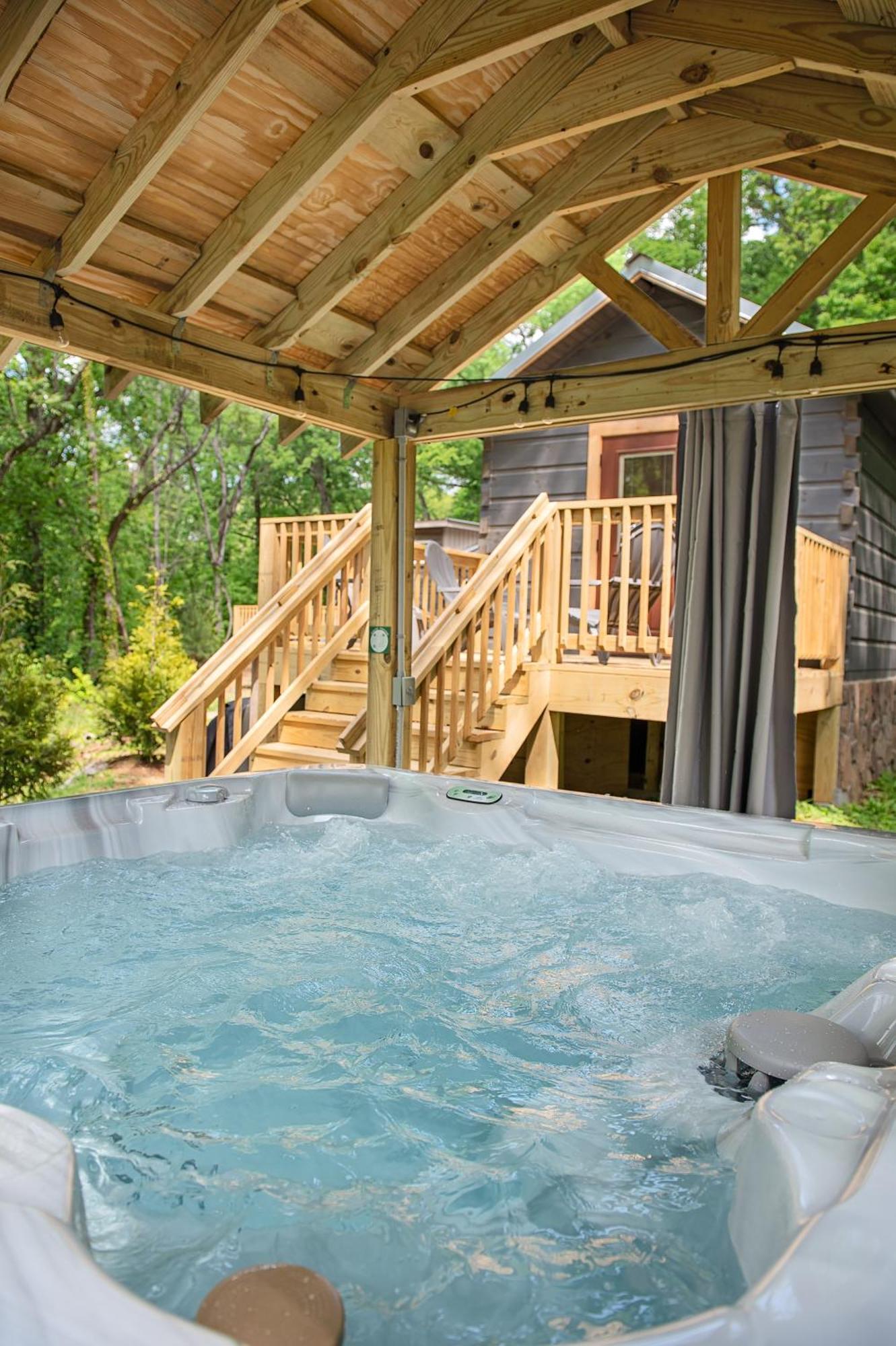 Jake Cabin Luxury Hot Tub Cabin Near Downtown Чатануга Екстериор снимка